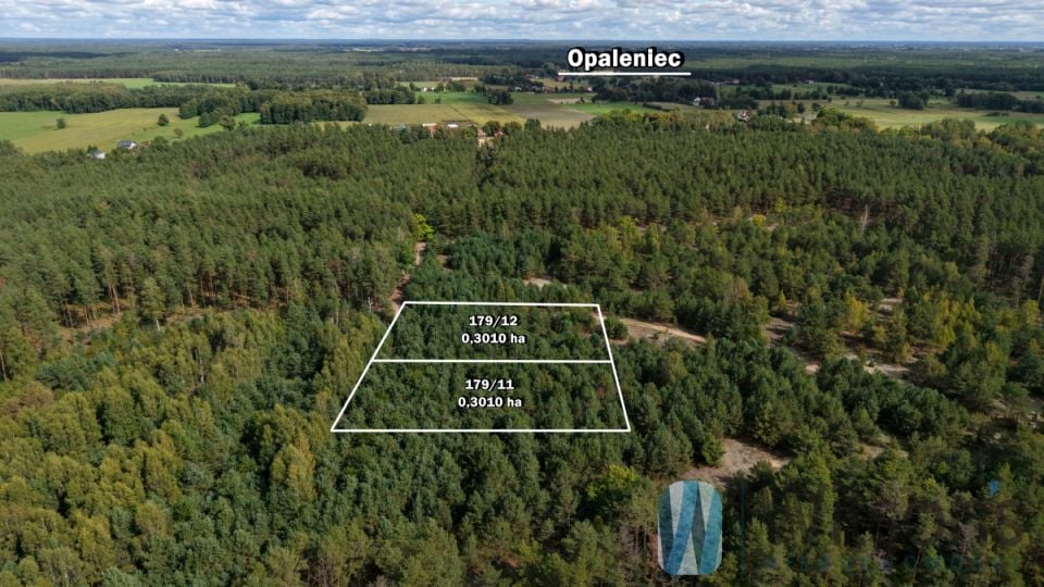 Działka rolna Opaleniec