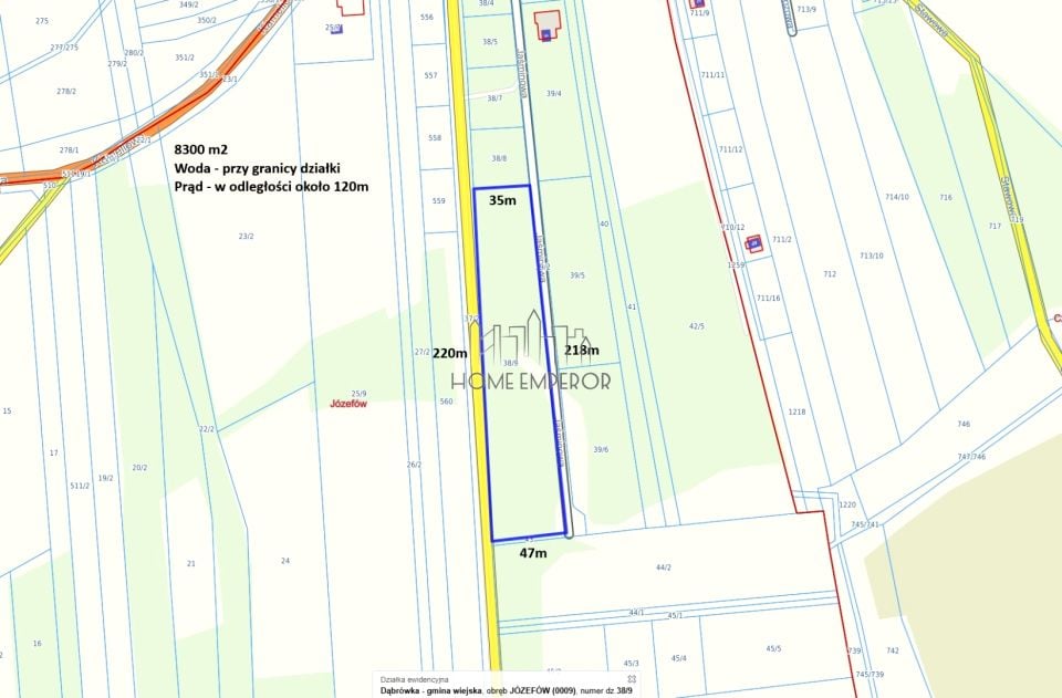 Działka budowlana Józefów