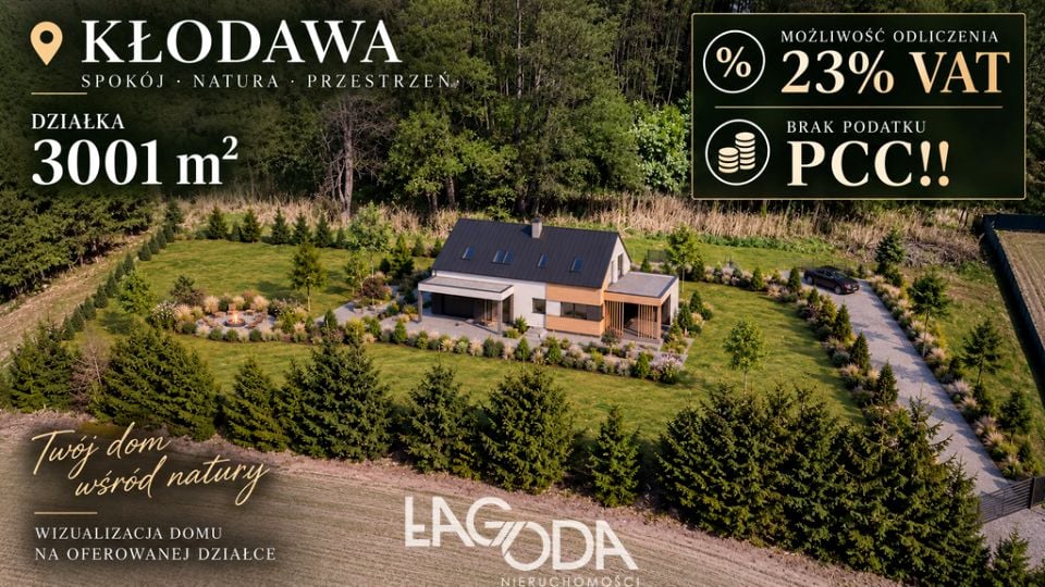 Działka budowlana Kłodawa