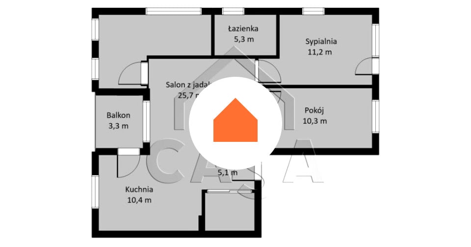 Apartament, ul. Kosynierów