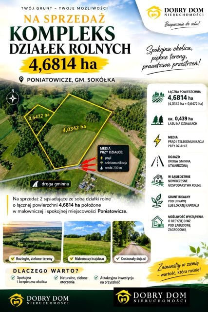 Działka rolna sprzedam