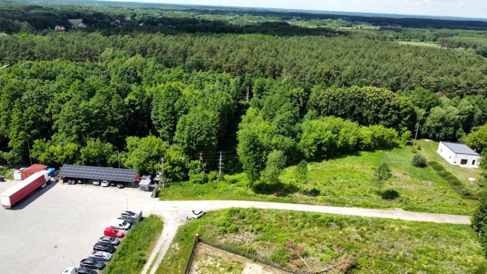 Działka usługowa Wola Łącka
