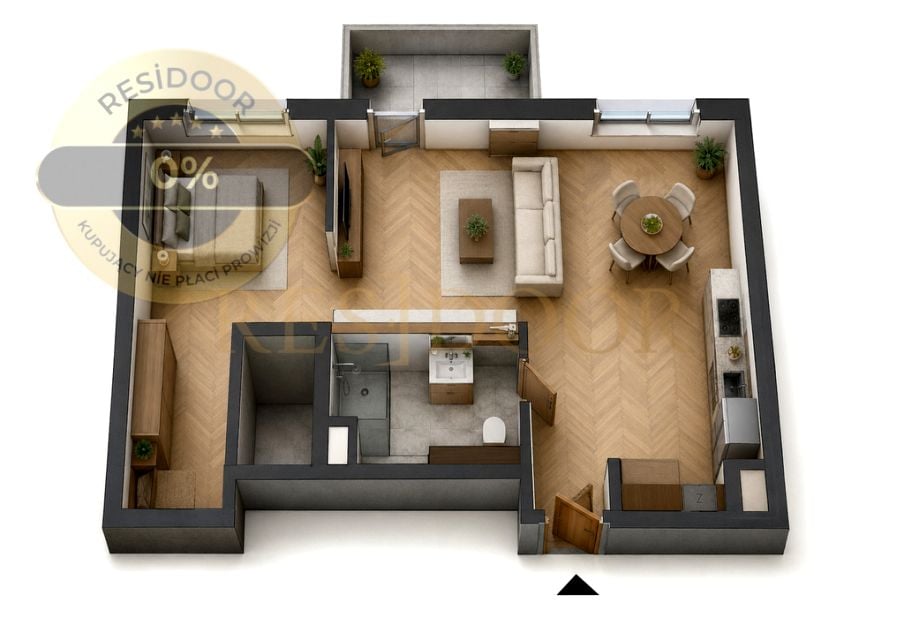 Mieszkanie apartamentowiec sprzedaż
