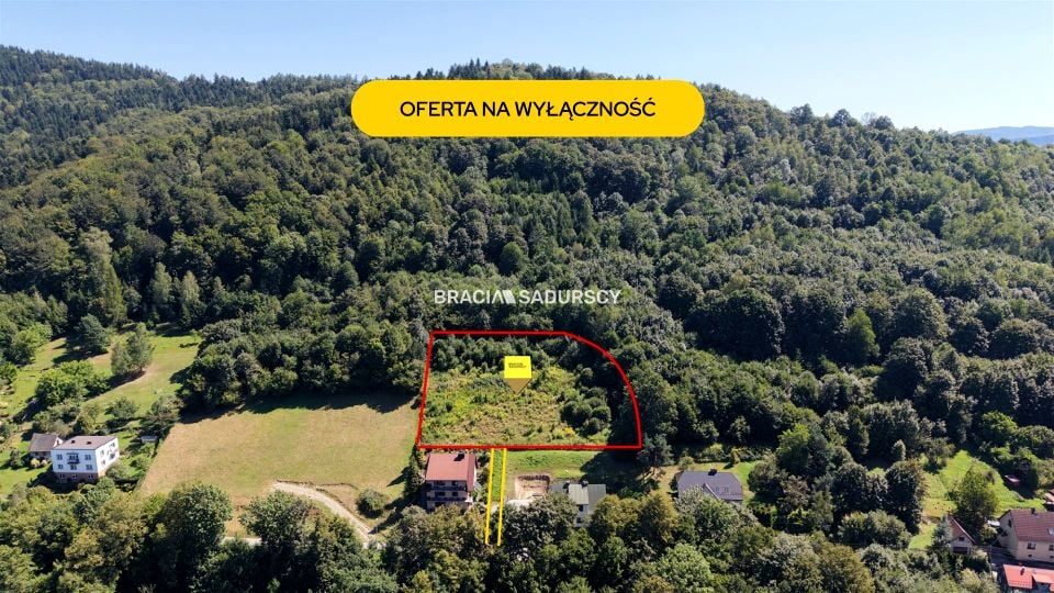 Pusta działka Sucha Beskidzka