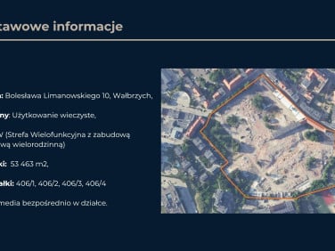 Działka inwestycyjna Wałbrzych
