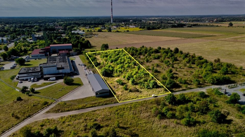 Działka inwestycyjna Lubin