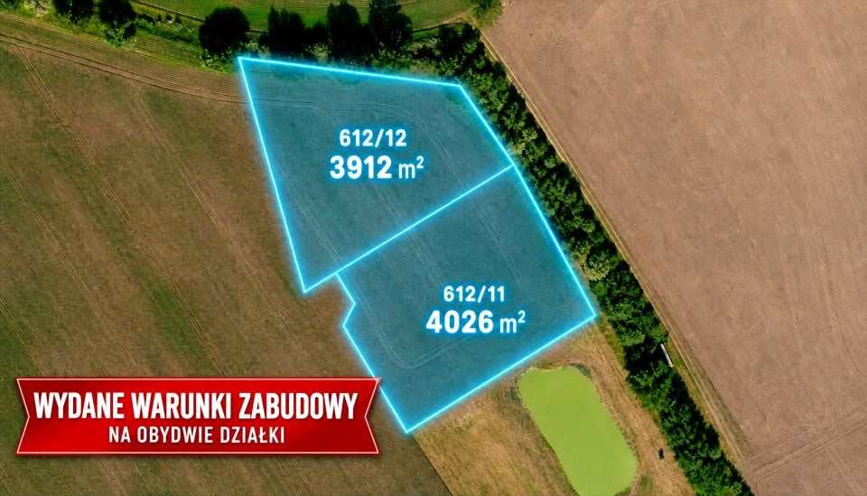 Działka budowlana Wełna