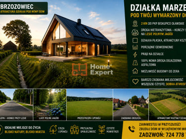 Działka budowlana Brzozowiec