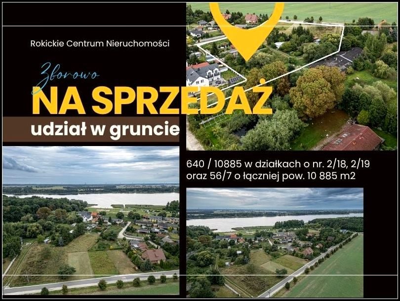 Działka rekreacyjna Zborowo