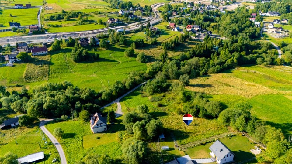 Działka budowlano-rolna Kasina Wielka
