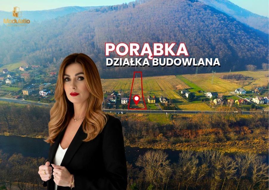 Działka przy lesie