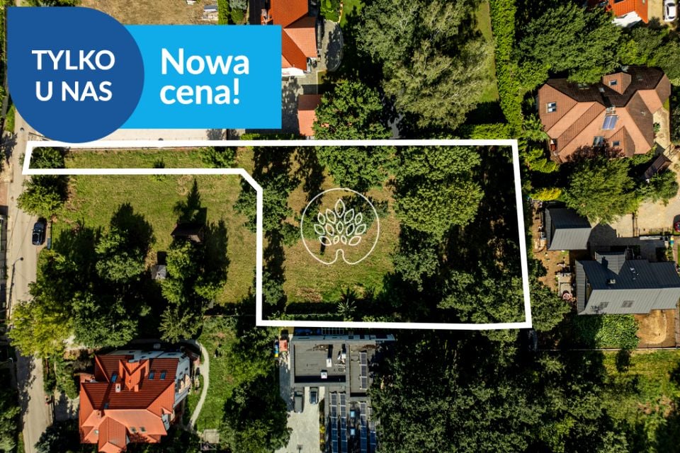 Działka przy lesie