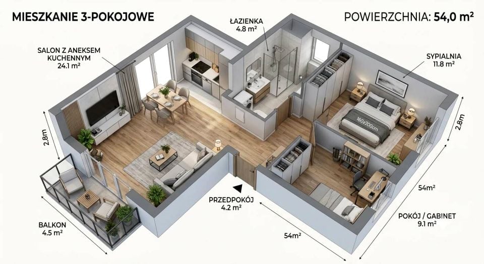 Mieszkanie Kraków