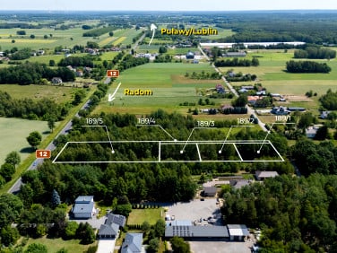 Działka budowlana Leokadiów