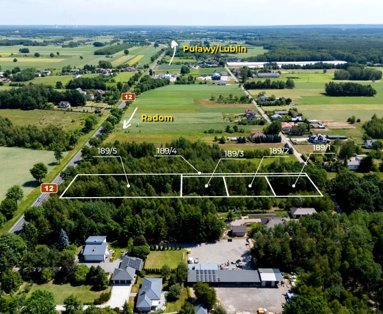 Działka budowlana Leokadiów