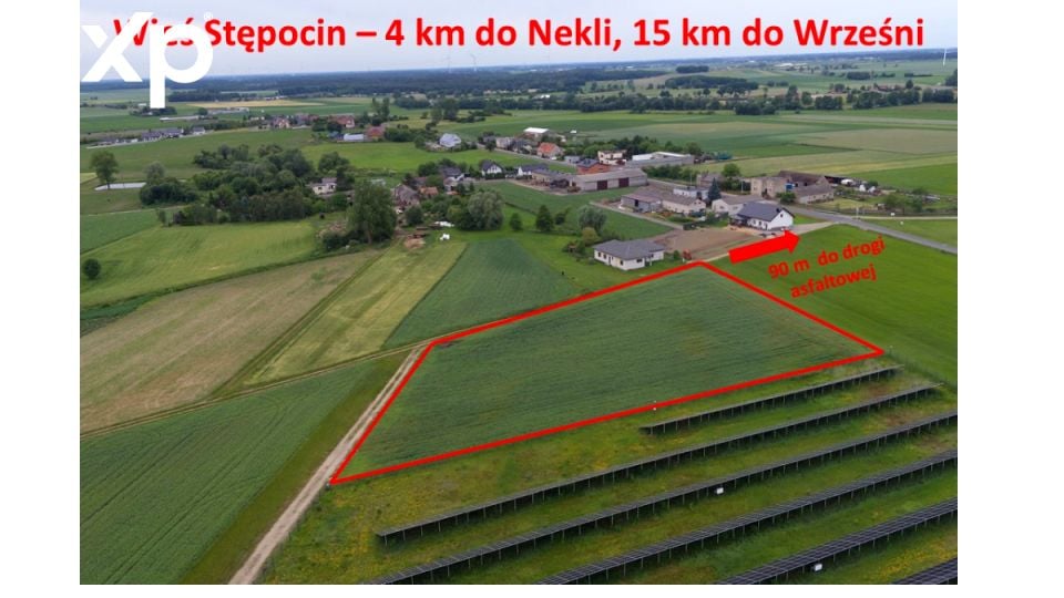 Działka budowlana Stępocin
