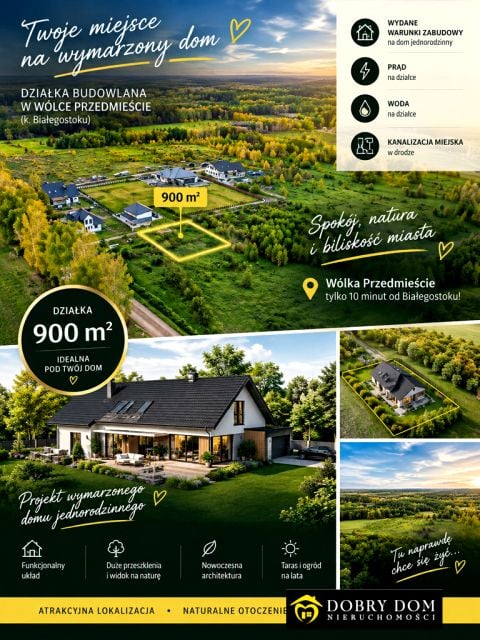Działka Wólka-Przedmieście