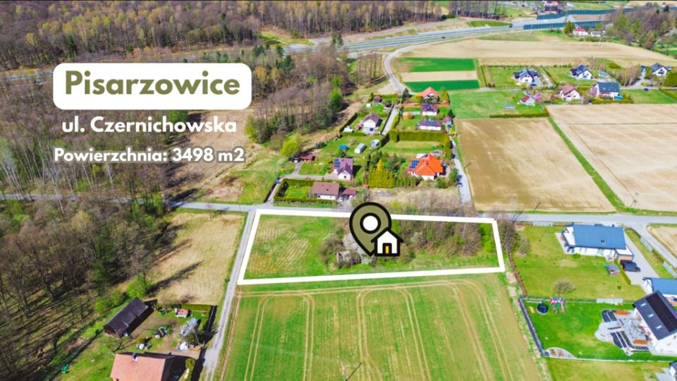 Działka budowlana Pisarzowice