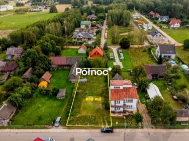 Działka przy lesie