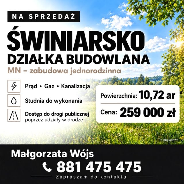 Działka Świniarsko