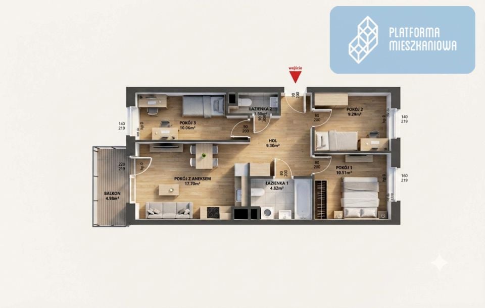 Mieszkanie apartamentowiec Warszawa