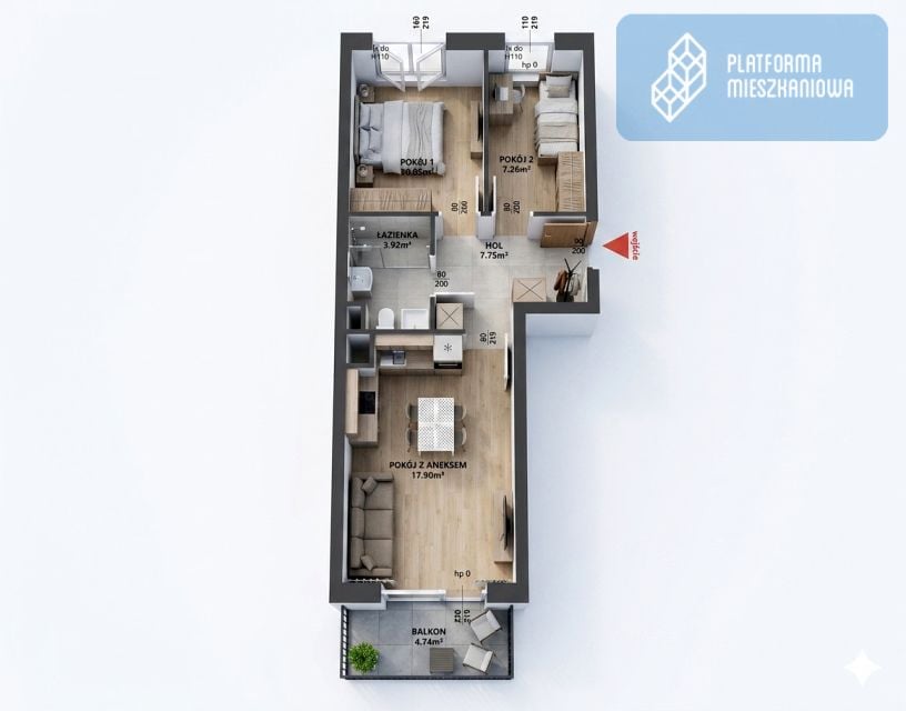 Mieszkanie apartamentowiec Warszawa