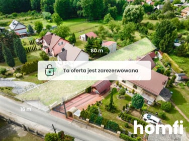 Ogrodzona działka sprzedam