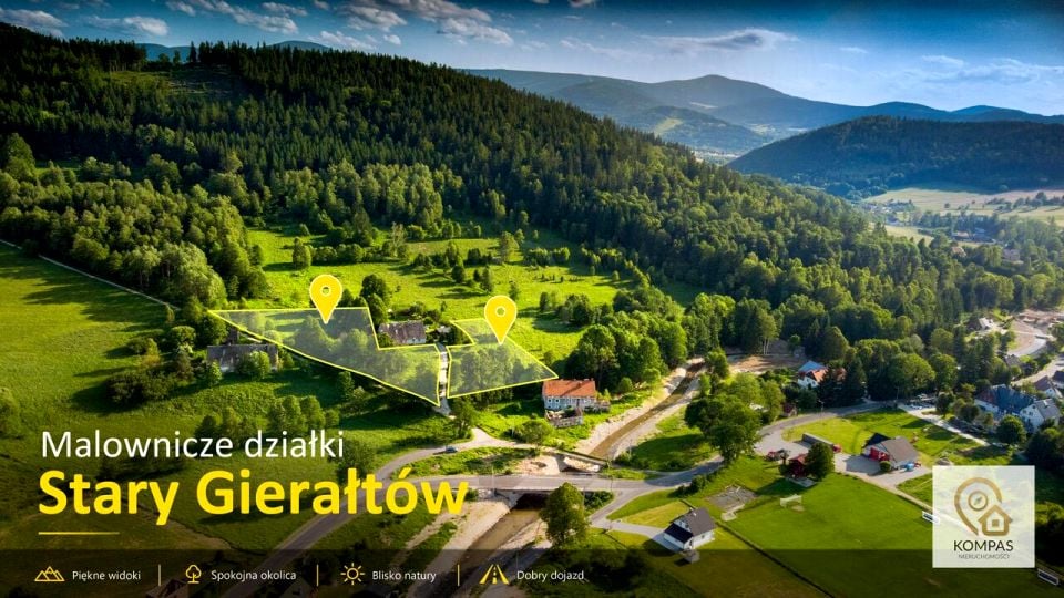Działka budowlano-rolna Stary Gierałtów sprzedam