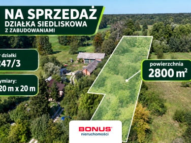 Działka siedliskowa Kurów