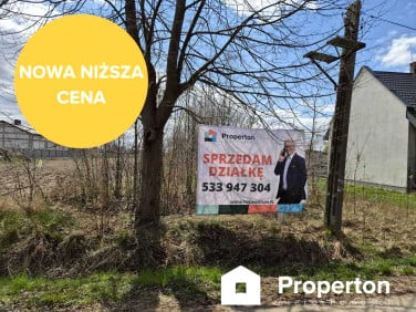 Działka przy lesie