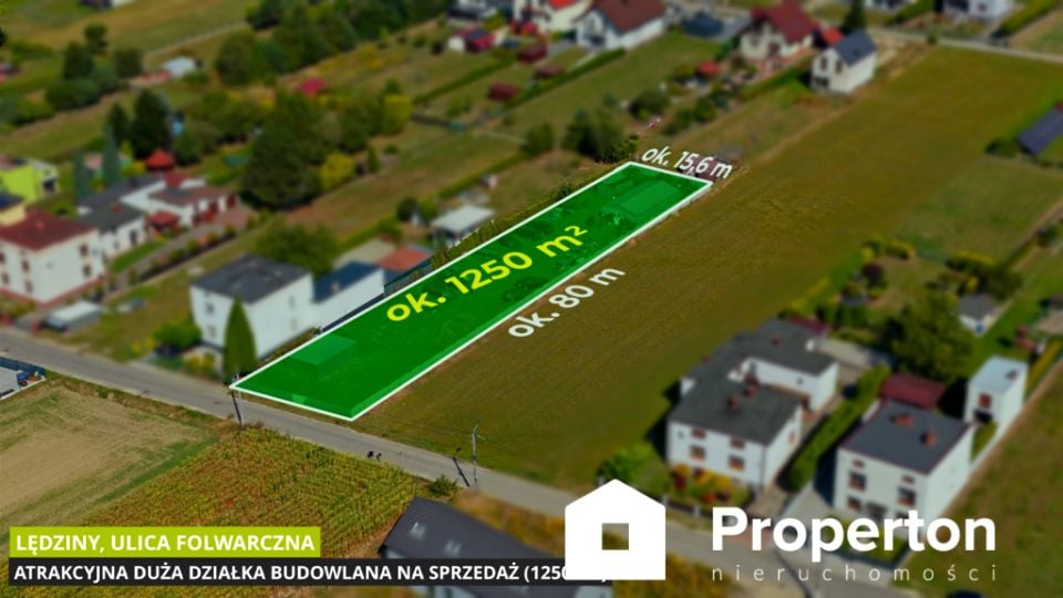 Ogrodzona działka Lędziny