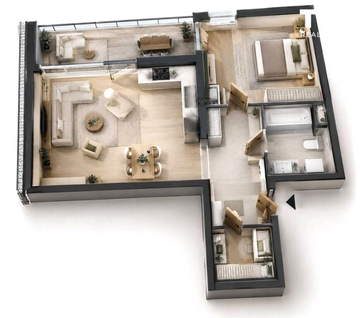 Apartament, ul. Żorska
