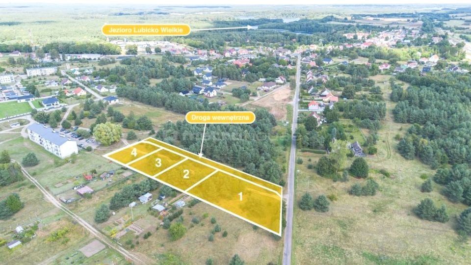 Działka budowlana Łubowo