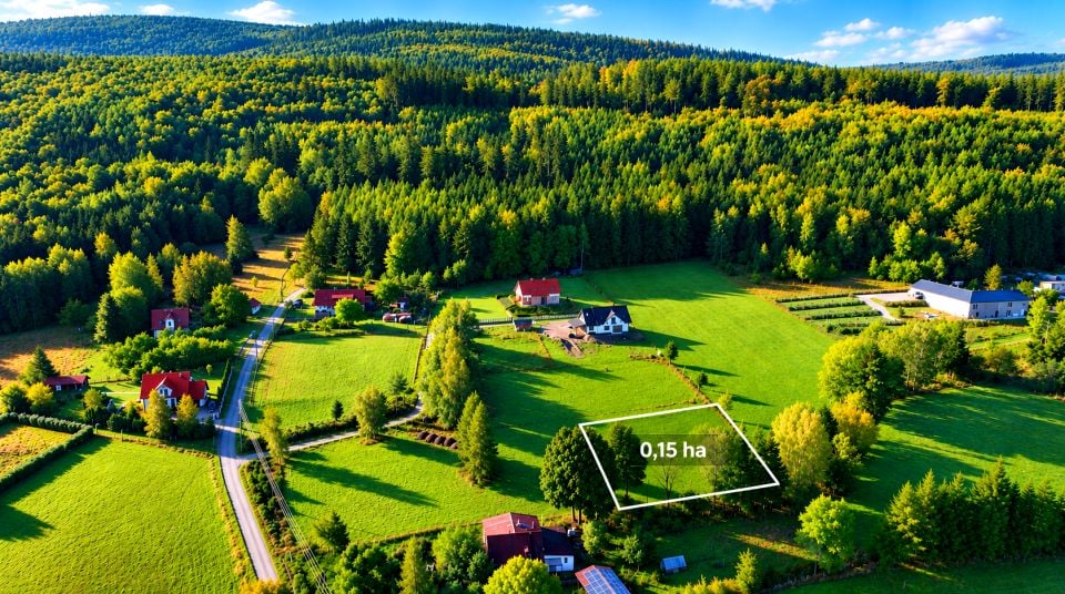 Działka budowlana, ul. Szklana Góra