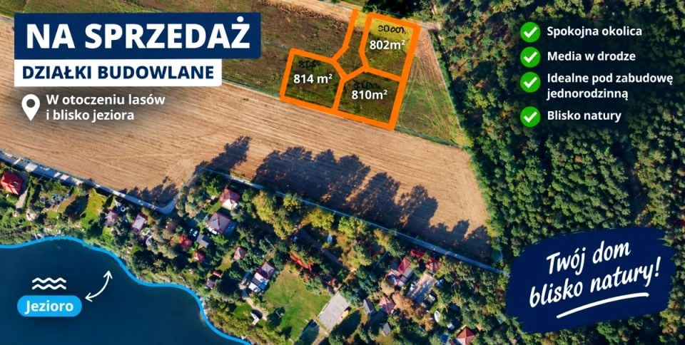 Działka budowlana Łącko