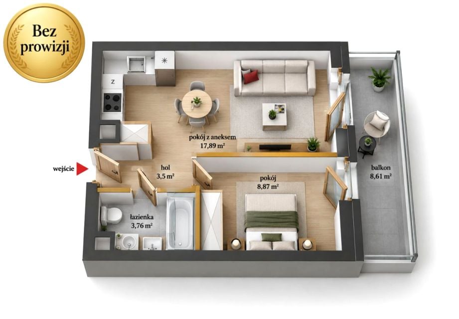 Apartament Warszawa