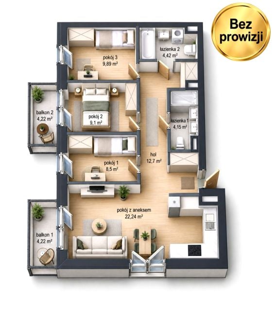 Apartament Warszawa