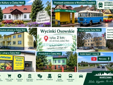 Działka budowlana Wycinki Osowskie
