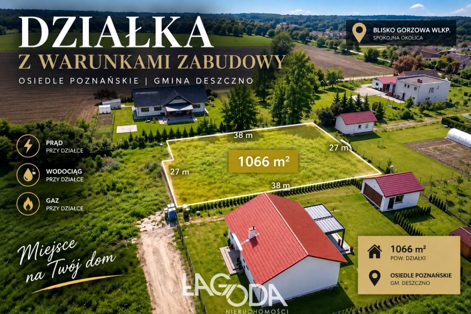 Działka budowlana Osiedle Poznańskie