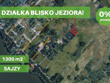 Działka budowlano-rolna Sajzy