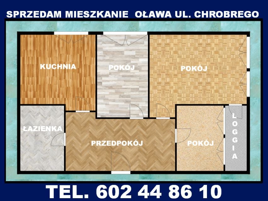 Mieszkanie – Oława, Osiedle Bolesława Chobrego, powiat oławski