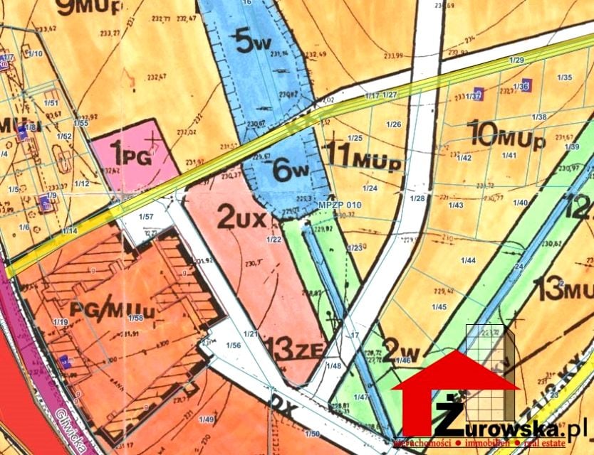 Działka inwestycyjna Pisarzowice
