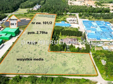 Działka inwestycyjna Mława