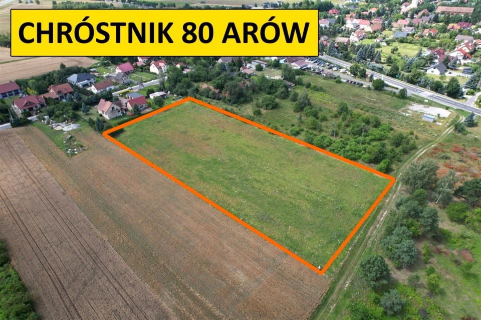 Działka budowlana Chróstnik
