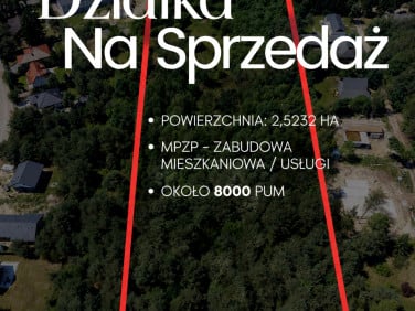 Działka usługowa Wycinki Osowskie