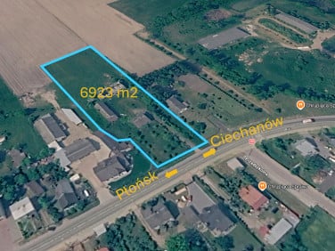 Działka budowlano-rolna Ojrzeń