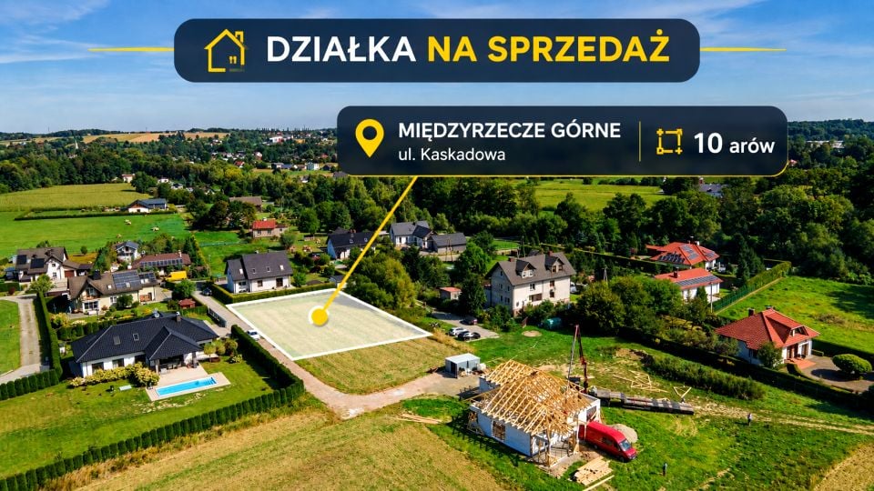Działka budowlana Międzyrzecze Górne