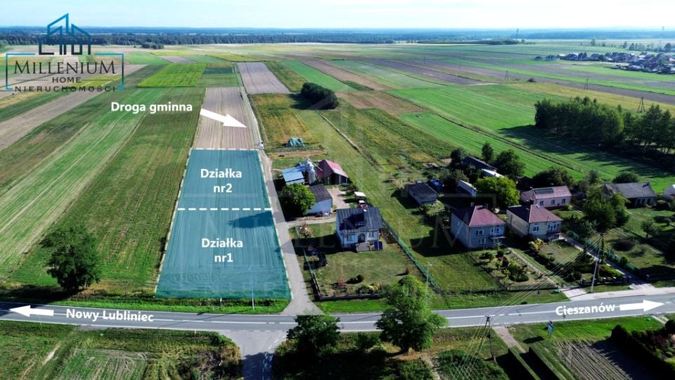 Działka budowlana Cieszanów