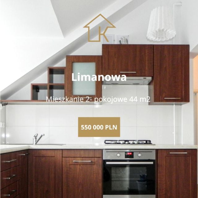 Mieszkanie na sprzedaż, 2 pokoje, 44 m², Limanowa