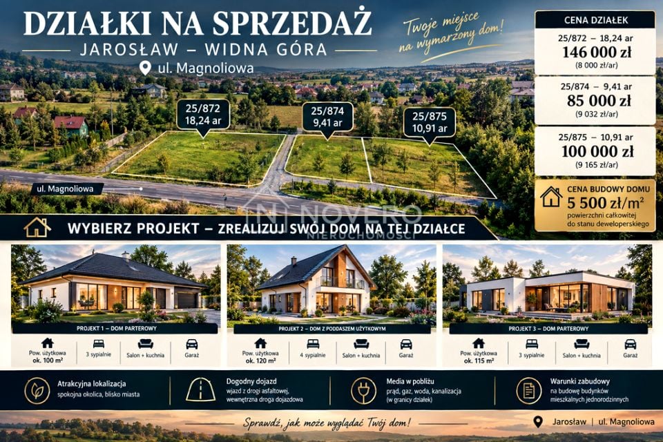 Działka budowlana Jarosław
